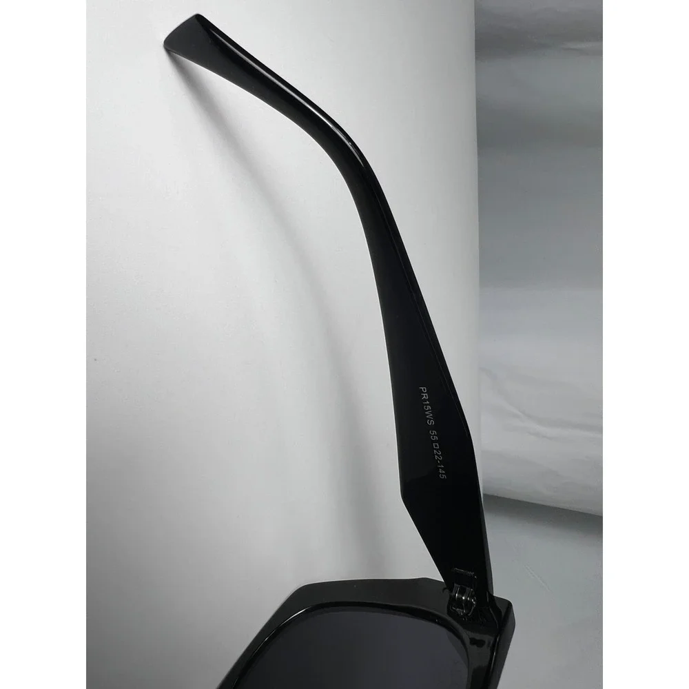 PRADA Symbole Geometric Black Sunglasses PR 15WS LNWOT